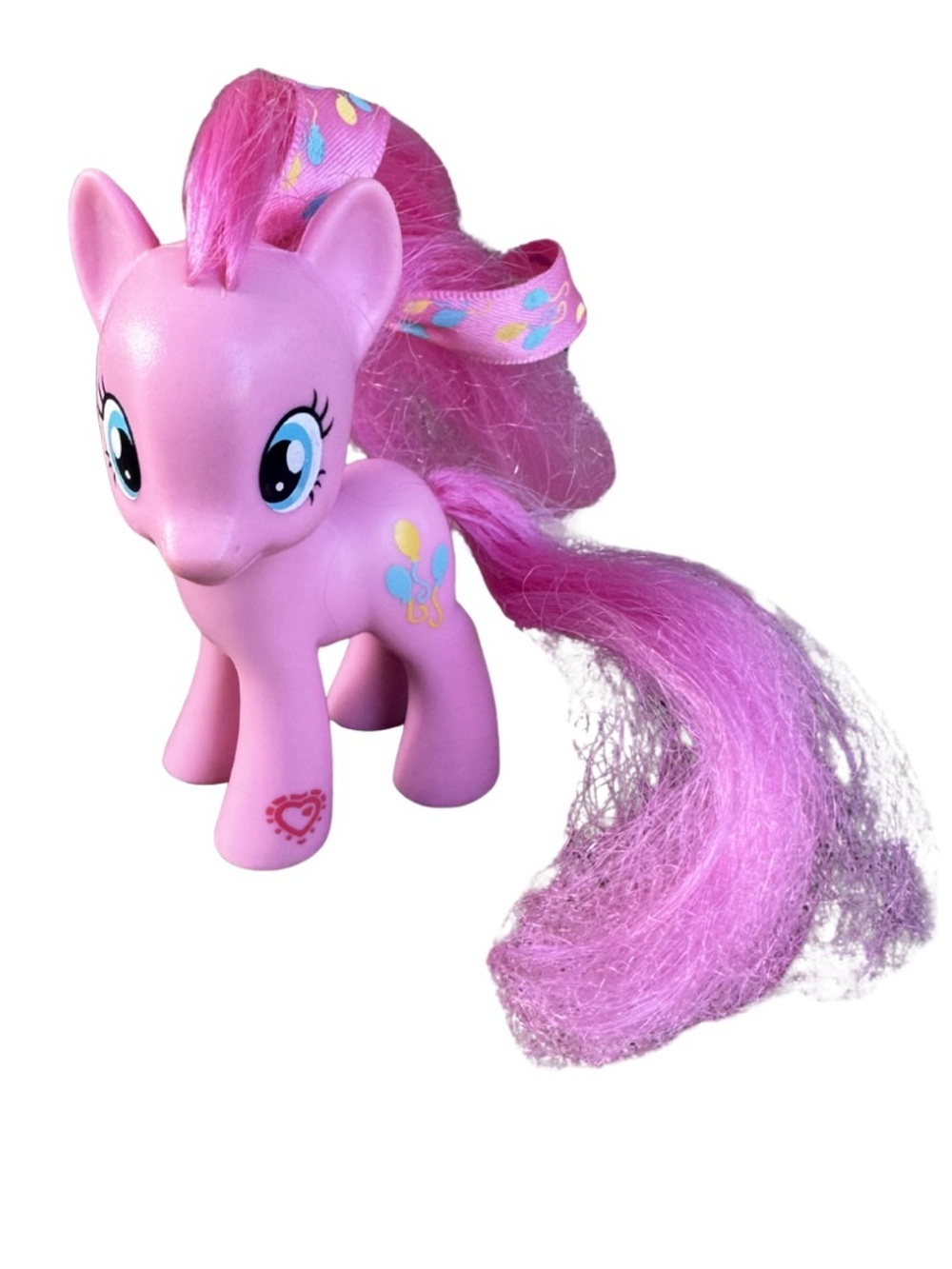 My Little Pony Pinkie Pie Cutie Mark Magic Wearing Signature Ribbon in her Hair
